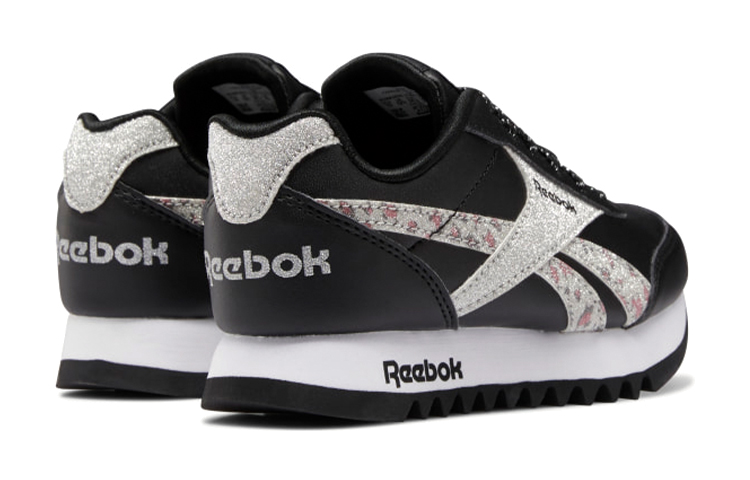 Shop (Youth) Reebok Royal Classic Jogger 2 Platform 'Black Retro Low-Top' H01029