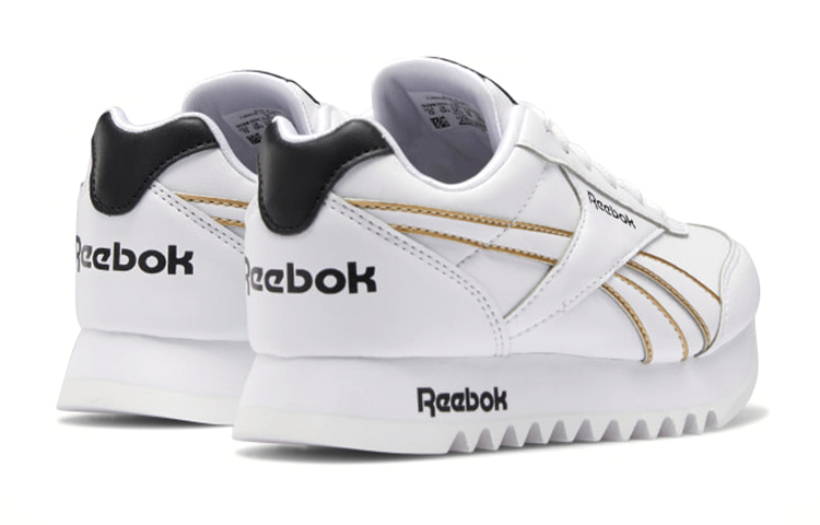 (Youth) Reebok Royal Classic Jogger 2 Platform 'Black White' 圖 5