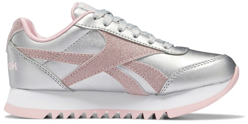 (Youth) Reebok Royal Classic Jogger 2 Platform 'Silver Pink' H01027 Order (Youth) Reebok Royal Classic Jogger 2 Platform 'Silver Pink' H01027