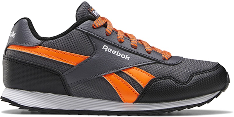 (JR) Reebok Royal Classic Jogger 3 'Hitam Kelabu Jingga' FX0365 Order (JR) Reebok Royal Classic Jogger 3 'Hitam Kelabu Jingga' FX0365