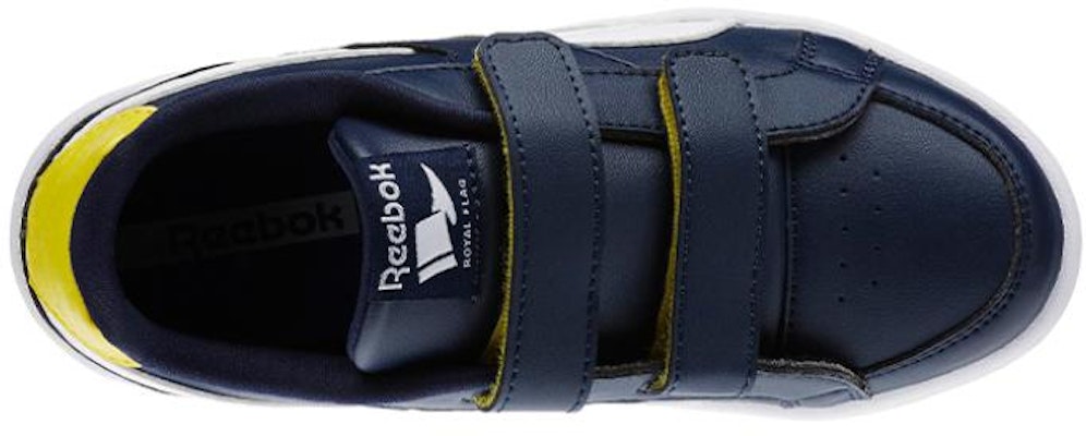 (JR) 锐步皇家小白鞋“蓝色魔术贴” V69997 Shop (JR) 锐步皇家小白鞋“蓝色魔术贴” V69997