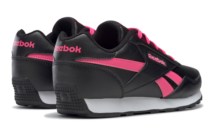 Shop 大童 Reebok Royal 回風跑 舒適防滑運動鞋 黑粉