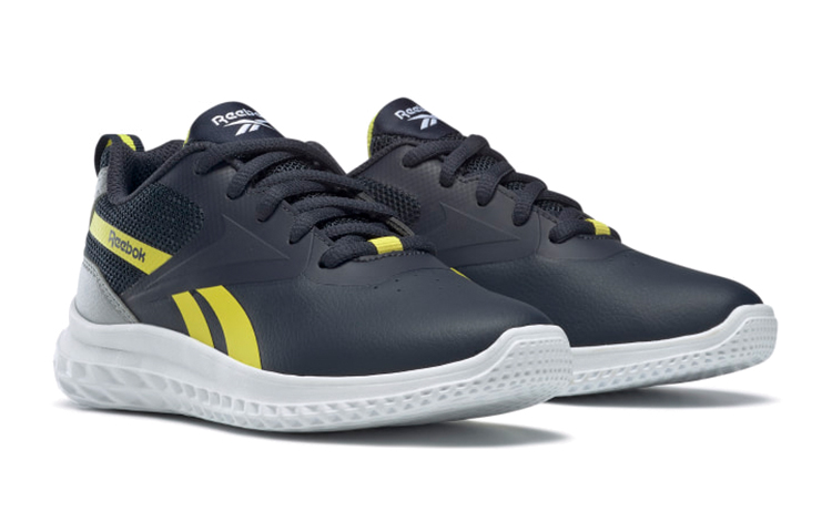 (Youth) Reebok Rush RNNR 3 'Blue Yellow' 圖 3