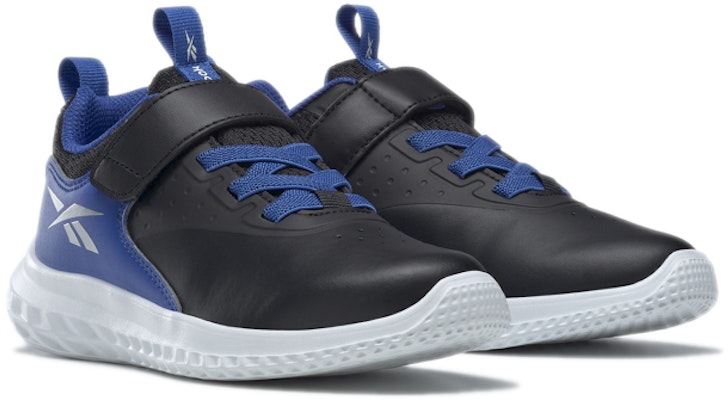 (JR) Reebok Rush Runner 4 'Hitam Biru Putih' GV9988 Lookbook (JR) Reebok Rush Runner 4 'Hitam Biru Putih' GV9988