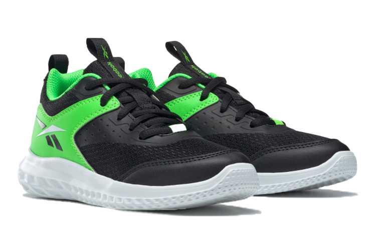 Lookbook (JR) Reebok Rush Runner 4 'Hitam Hijau' GW0013