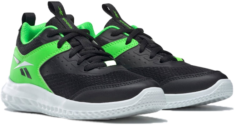 (Youth) Reebok Rush Runner 4 'Black Green' GW0013 Lookbook (Youth) Reebok Rush Runner 4 'Black Green' GW0013