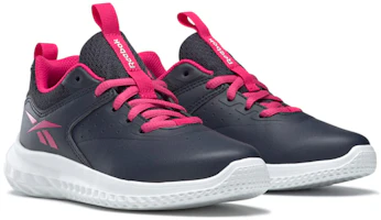 Lookbook 大童 Reebok Rush Runner 4 舒適透氣 低筒休閒跑步鞋大童 海軍藍