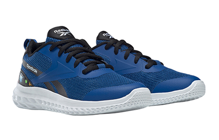 Lookbook 銳步 RushRunner 3.0 大童 藍白 跑步鞋