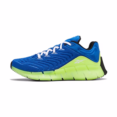 (PS) Reebok Zig Kinetica Running Shoes K Blue/Green