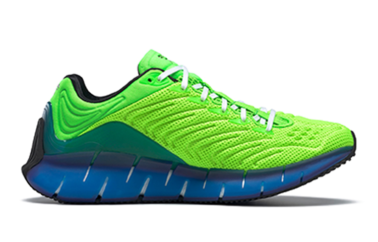 (Youth) Reebok Zig Kinetica J 'Solar Green Humble Blue' 圖 2