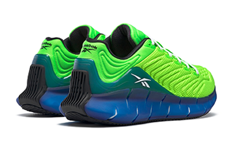 (Youth) Reebok Zig Kinetica J 'Solar Green Humble Blue' 圖 4