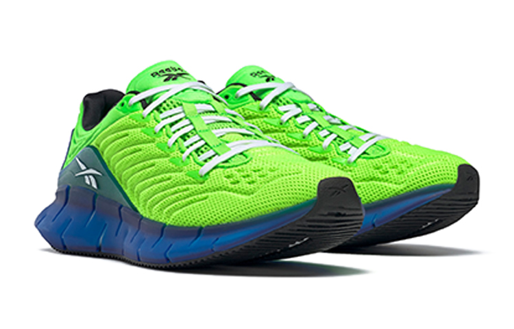 Lookbook (Youth) Reebok Zig Kinetica J 'Solar Green Humble Blue' FW7151