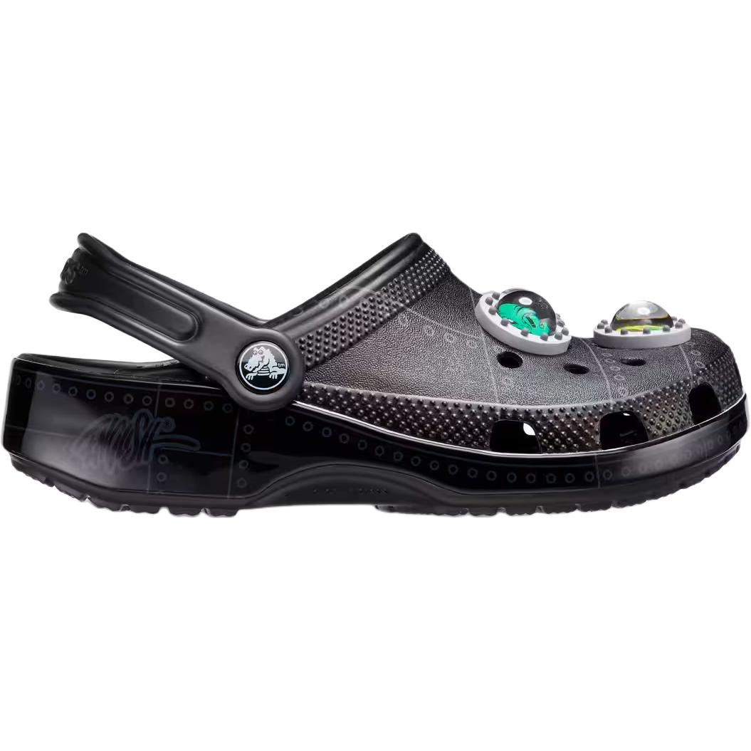 (Youth) Ron English Crocs Classic Clog 'Area 54 - Black' 圖 2