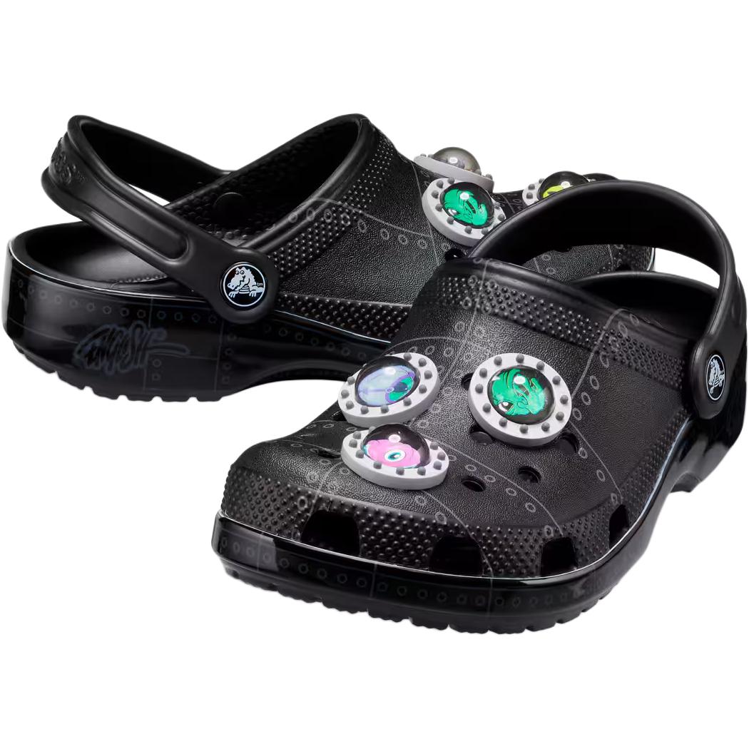 (Youth) Ron English Crocs Classic Clog 'Area 54 - Black' 圖 3