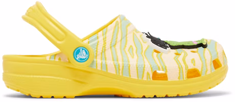 (Youth) Ron English x Crocs Classic Clog 'Party Animals - Zebra Lemon' 207622-7HF (Youth) Ron English x Crocs Classic Clog 'Party Animals - Zebra Lemon' 207622-7HF