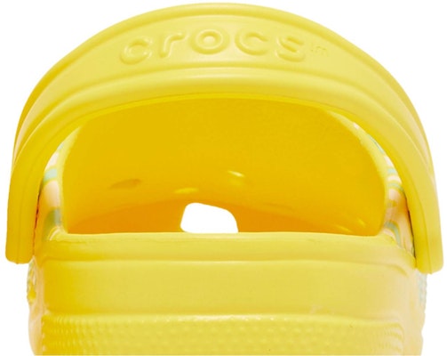 (JR) Ron English x Crocs Classic Clog 'Party Animals - Zebra Lemon' Lelaki Perempuan 207622-7HF Sizing (JR) Ron English x Crocs Classic Clog 'Party Animals - Zebra Lemon' Lelaki Perempuan 207622-7HF