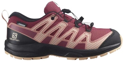 (JR) Salomon XA Pro V8 CSWP Junior 'Coklat Merah Krim Almond' L41614400 Order (JR) Salomon XA Pro V8 CSWP Junior 'Coklat Merah Krim Almond' L41614400