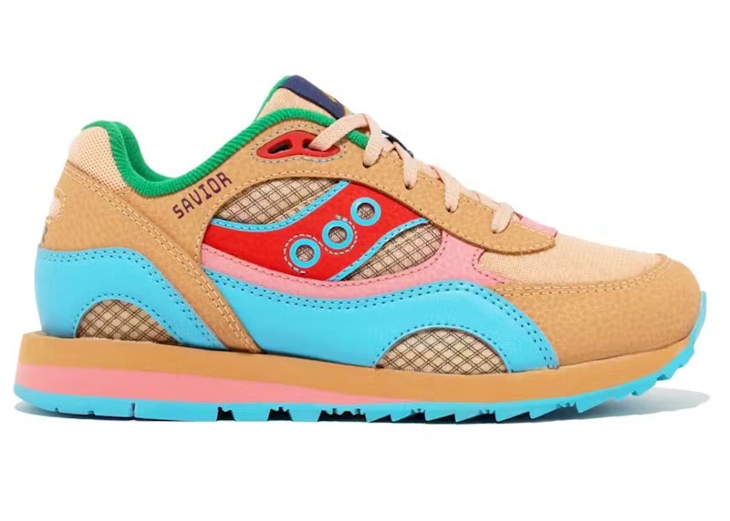 (Youth) Saucony Jae Tips x Shadow 6000 Big Kid 'To Do List - Tan' SK267959