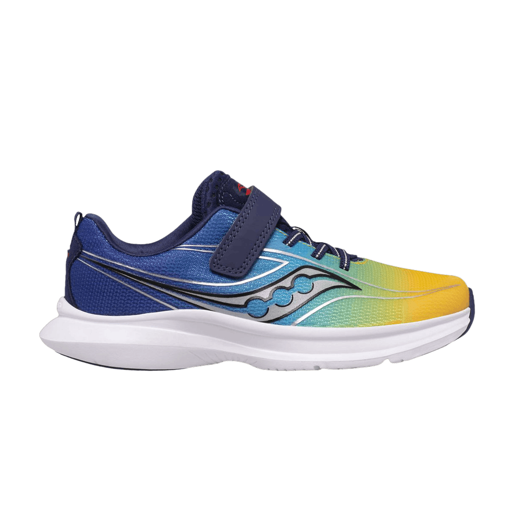 (Youth) Saucony Kinvara 13 A/C Big Kid 'Blue Yellow' SK266084