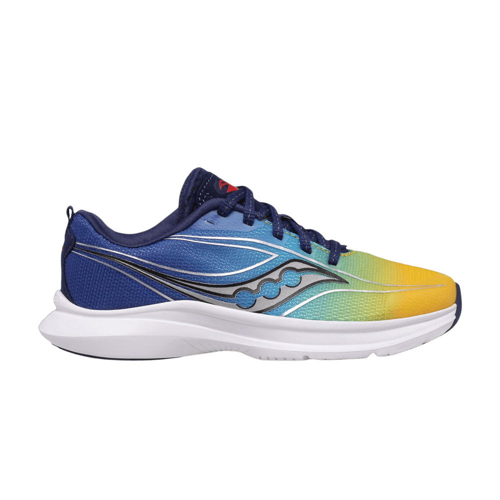 (Youth) Saucony Kinvara 13 Big Kid 'Blue Yellow' SK266080