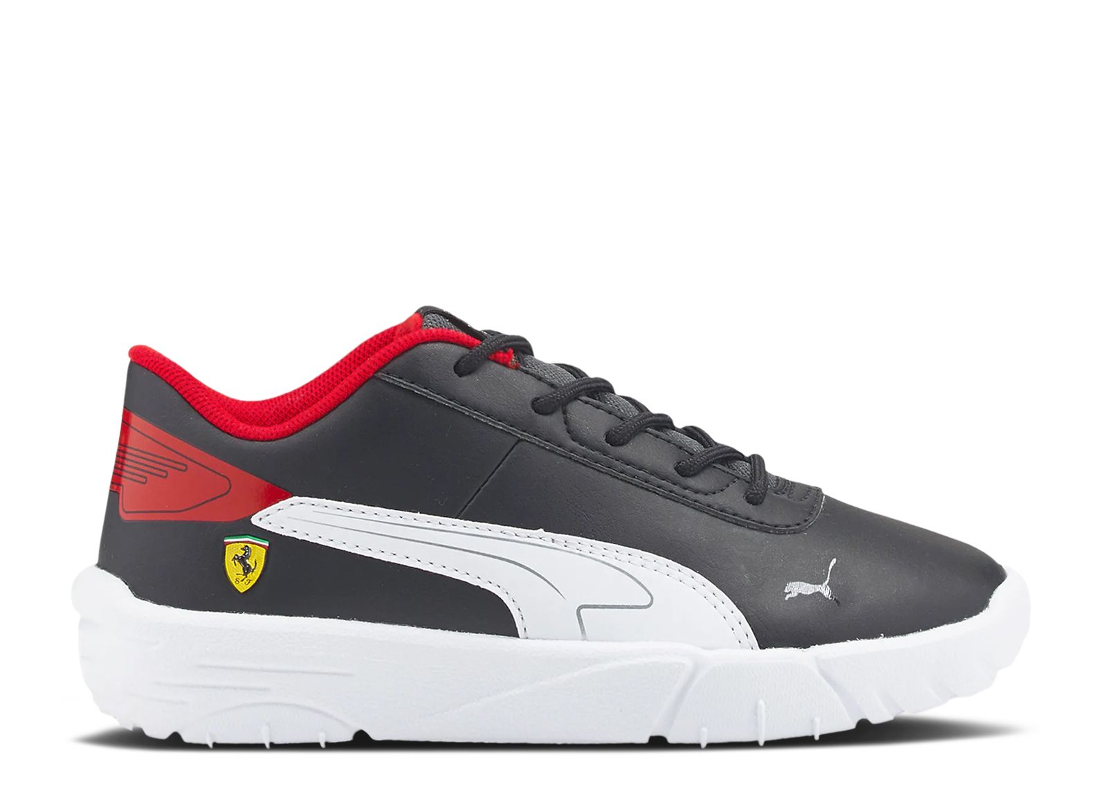 (Youth) Scuderia Ferrari x Puma Drift Cat Delta 'Black White' 306897-04