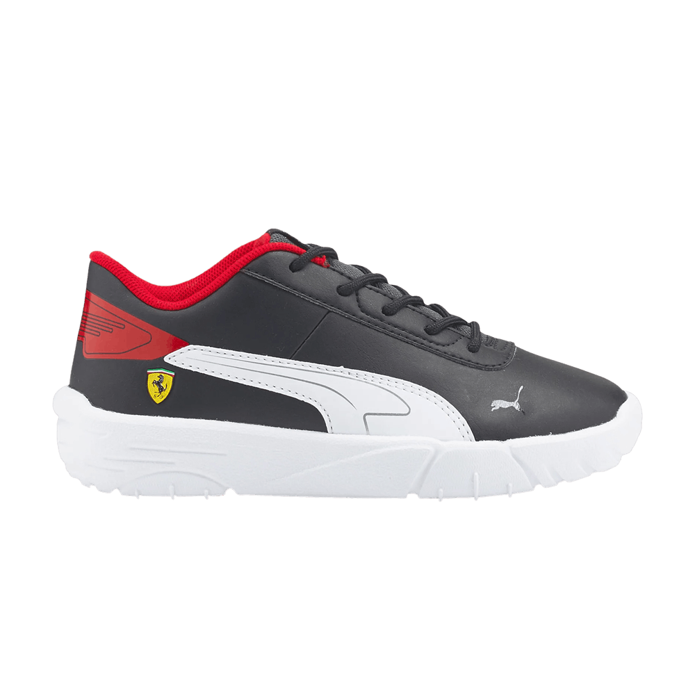 (Youth) Scuderia Ferrari x Puma Drift Cat Delta 'Black White' 306897-04
