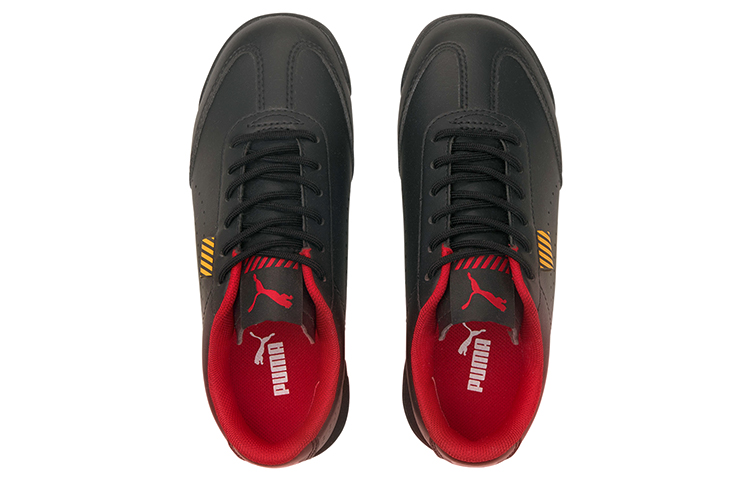 Lookbook (JR) スクーデリア・フェラーリ×プーマ ローマ キッズ 黒 306862-01