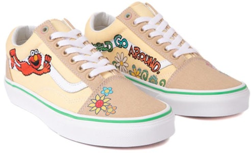(JR) Sesame Street x Vans Old Skool 'Elmo' Sepatu Sneakers VN0A7Q5F7VJ Order (JR) Sesame Street x Vans Old Skool 'Elmo' Sepatu Sneakers VN0A7Q5F7VJ