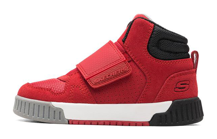 (Youth) Skechers Adapters 'Red High-Top' 93740L-RED