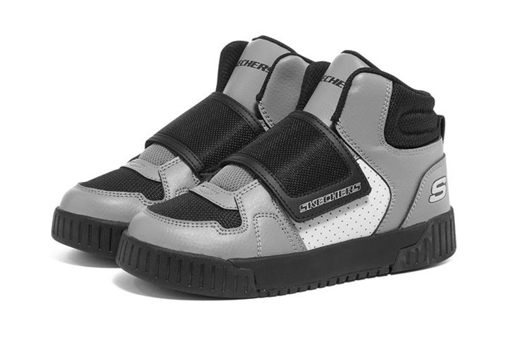 (Youth) Skechers Adapters 'Gray Black' 圖 3