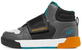 (Youth) Skechers Adapters 'Gray Black Blue' 405700L-CCBK (Youth) Skechers Adapters 'Gray Black Blue' 405700L-CCBK