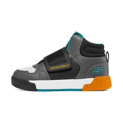 (Youth) Skechers Adapters 'Gray Black Blue'