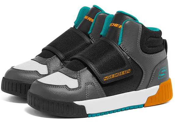 (JR) Skechers Adapters ''Grau Schwarz Blau'' 405700L-CCBK Lookbook (JR) Skechers Adapters ''Grau Schwarz Blau'' 405700L-CCBK
