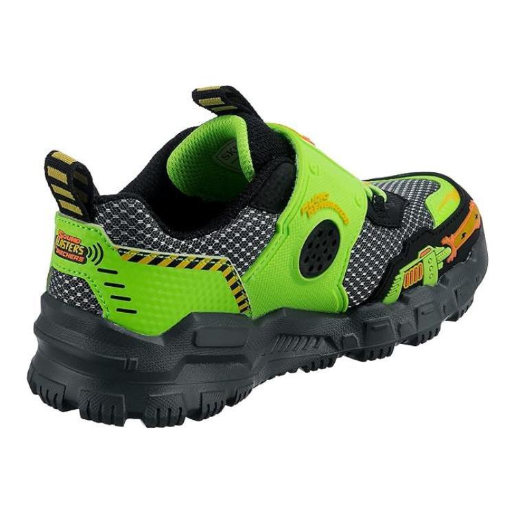Order (JR) Sneaker Skechers Adventure Track-Sound Blaster ''Nero Verde'' 400155-LBKLM