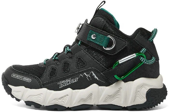 preschool-skechers-velcro-black-green-comfort-versatile-shock-absorbing-casual-405279-l-bkgr