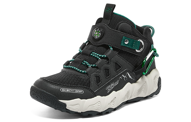 Lookbook (JR) Skechers Adventure Track ''Schwarz Grün'' 405279L-BKGR