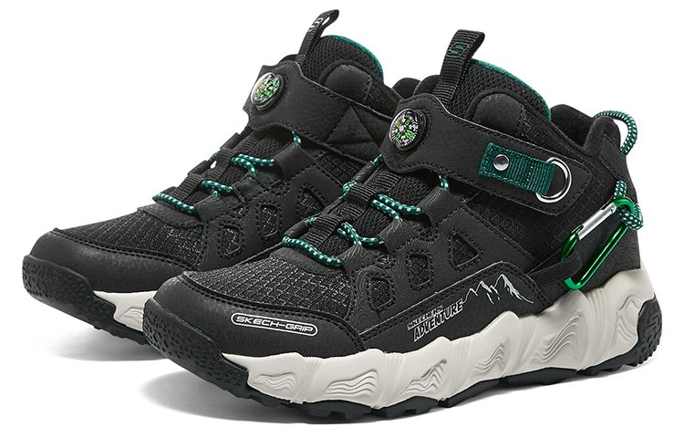 Shop (JR) Skechers Adventure Track ''Schwarz Grün'' 405279L-BKGR