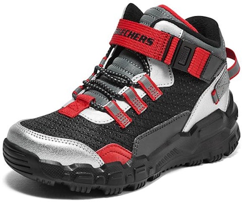 (JR) Skechers Adventure Track 'Hitam Kelabu Merah' 405230L-BKMT Lookbook (JR) Skechers Adventure Track 'Hitam Kelabu Merah' 405230L-BKMT