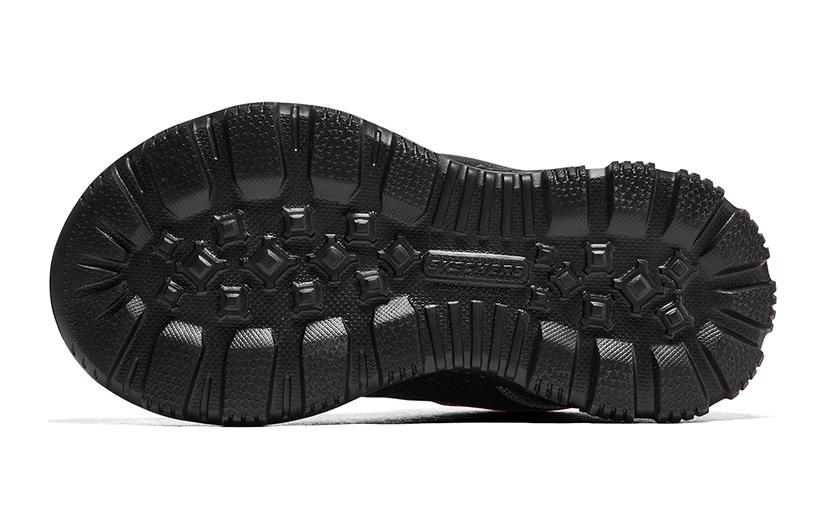 Shop (Youth) Skechers Adventure Track 'Black Grey Red' 405230L-BKMT