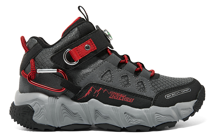 Order (JR) Skechers Adventure Track ''Noir Rouge'' 405279L-BKRD