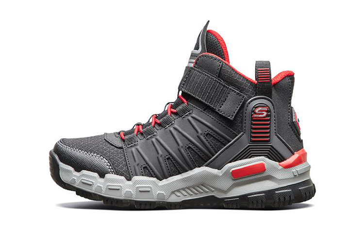 (Youth) Skechers Adventure Track 'Black Red' 97900L-BKRD