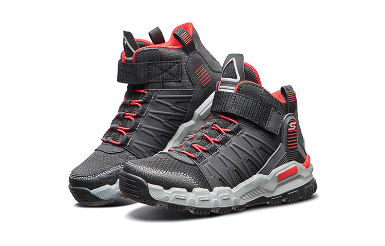 Lookbook (Youth) Skechers Adventure Track 'Black Red' 97900L-BKRD