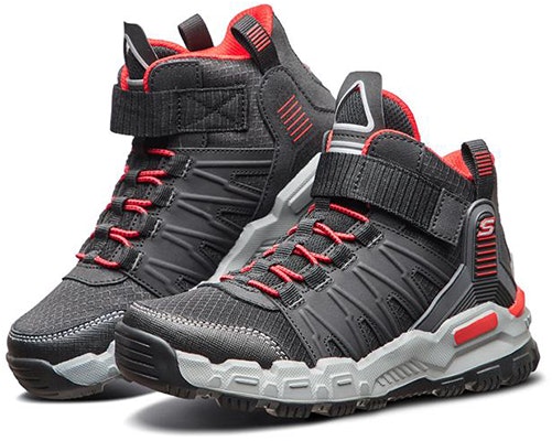 (Youth) Skechers Adventure Track 'Black Red' 97900L-BKRD Lookbook (Youth) Skechers Adventure Track 'Black Red' 97900L-BKRD