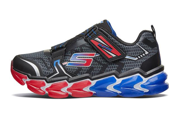 (Youth) Skechers Air 4 'Black Red Blue' 97727L-BKRB