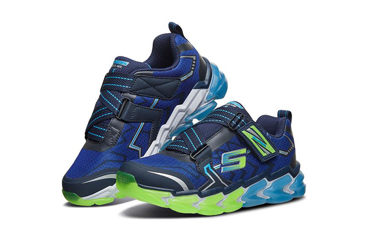 Lookbook (JR) Skechers Air 4 ''Bleu'' 97727L-NVBL