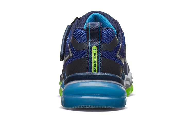 Shop (JR) Skechers Air 4 ''Bleu'' 97727L-NVBL