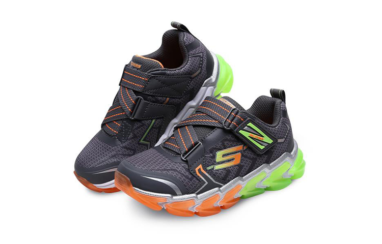 (Youth) Skechers Air 4 'Grey Orange' 圖 3