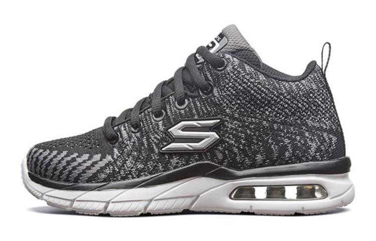 (Youth) Skechers Air Advantage 'Black Grey' 97467L-BKGY