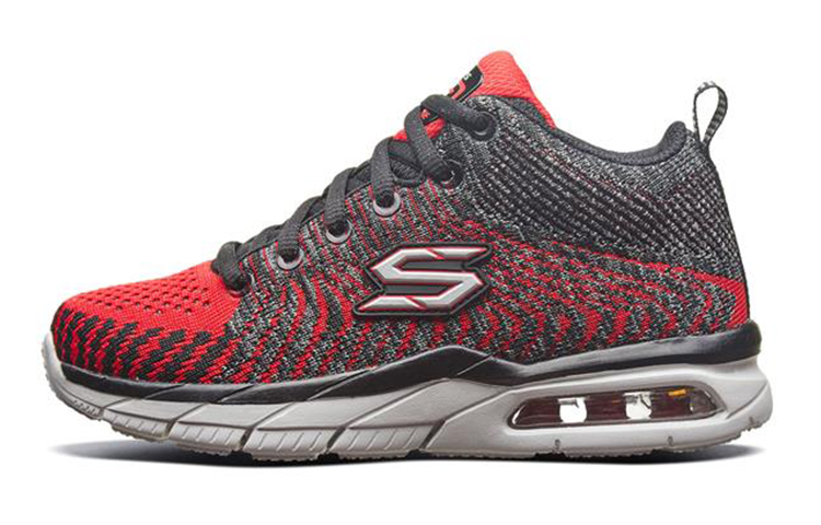 (Youth) Skechers Air Advantage 'Black Red' 97467L-RDBK