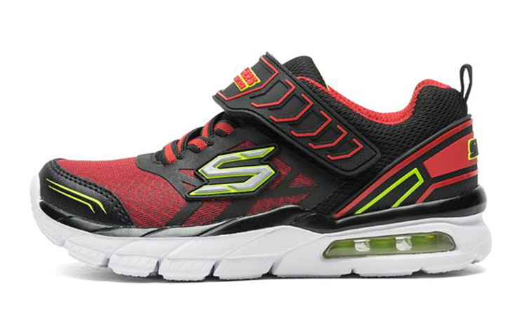 (Youth) Skechers Air Advantage 'Black Red' 97468L-BKRD